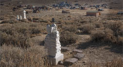 CHILD'S GRAVE IN BODIE